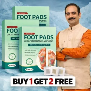 AOBENZ Body Cleanse Foot Pads Organic Foot Patches, pack of 30 Plaster & Patch (3 x 10 Patches)