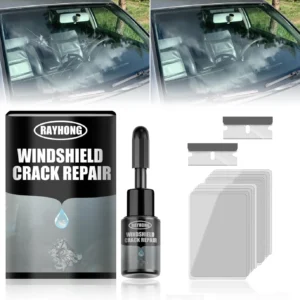 WINDCAREPRO Car Glass Crack Fix Kit Windshield Repair Kit